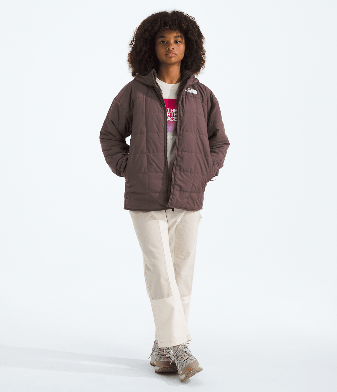 The North Face Girls’ Reversible Shasta Short Parka