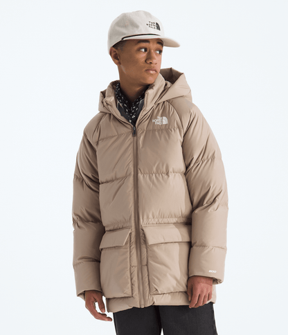 The North Face Boys’ & Girls’ North Down Fleece-Lined Short Parka