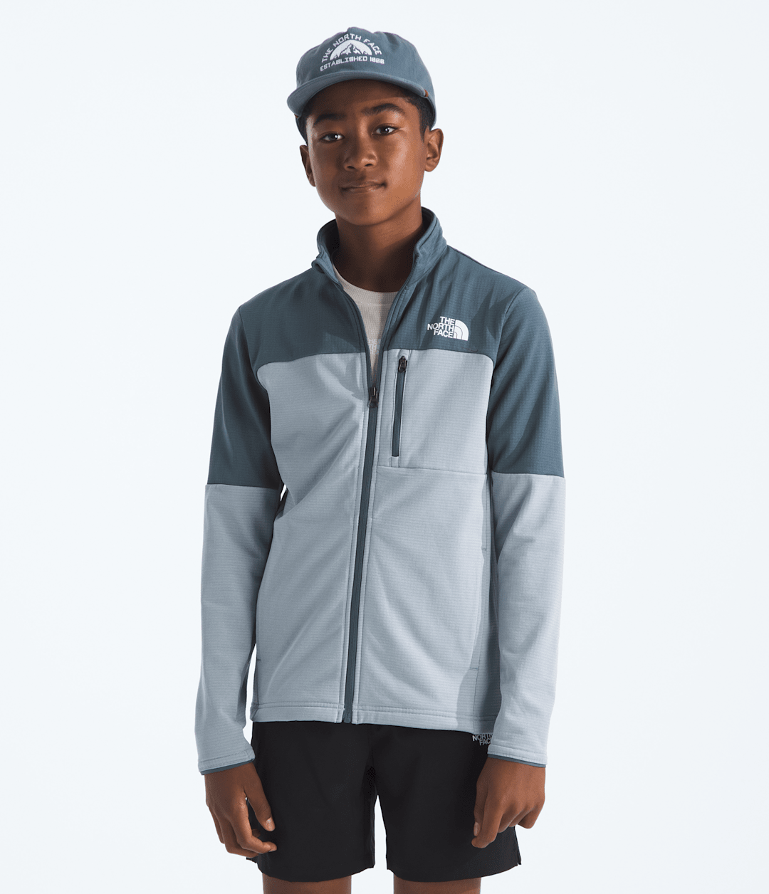 The North Face Boys’ & Girls’ Hike Mid Layer Full-Zip