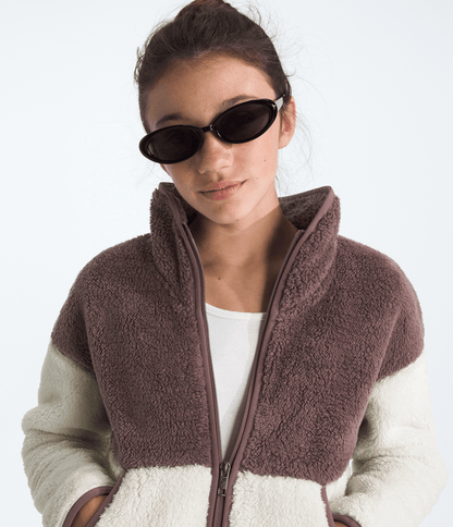 The North Face Girls’ Cabin Fleece Full-Zip Jacket
