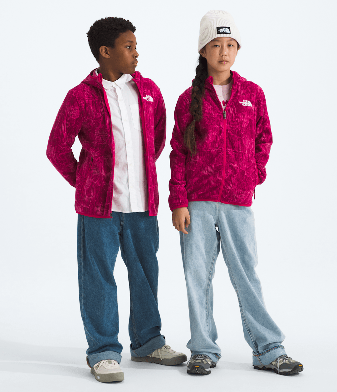 The North Face Boys’ & Girls’ Glacier Full-Zip Hoodie—Print