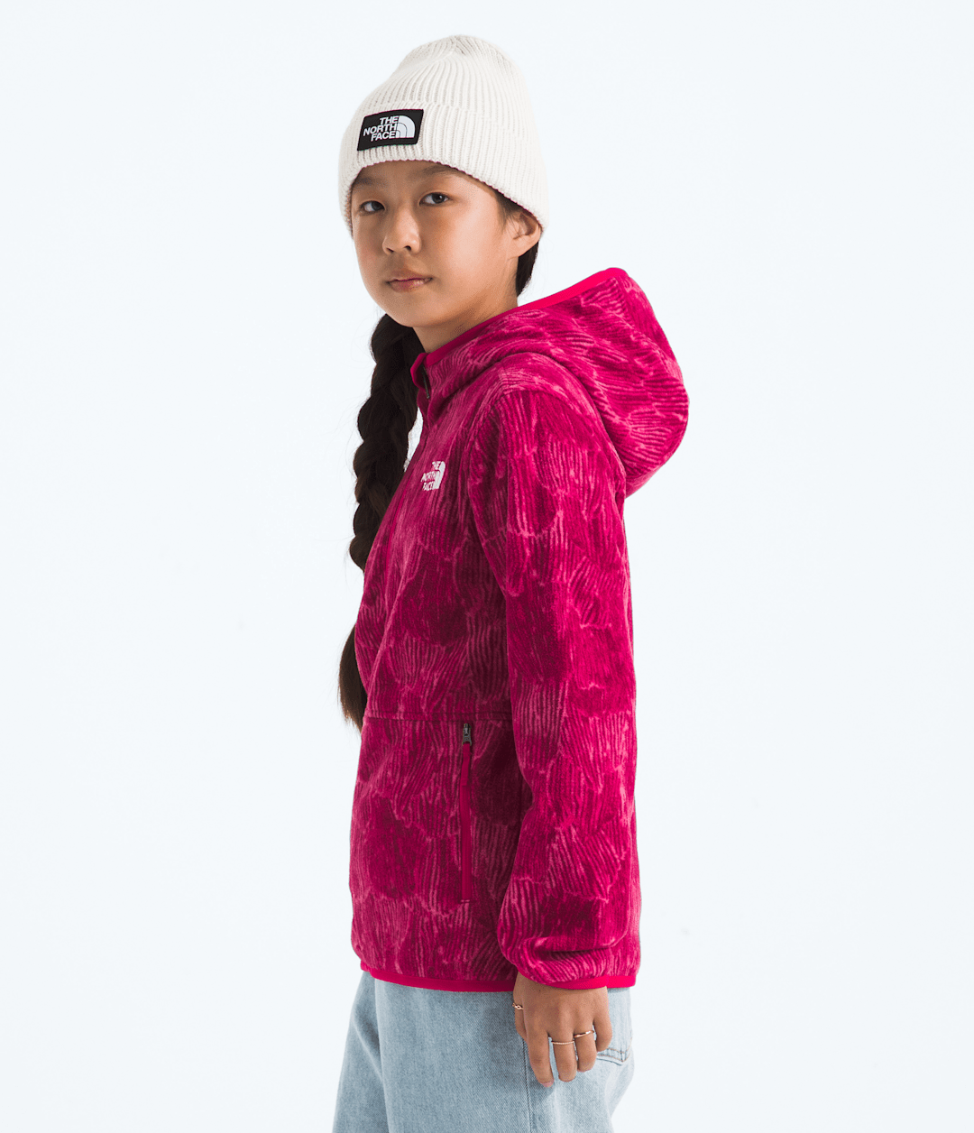 The North Face Boys’ & Girls’ Glacier Full-Zip Hoodie—Print
