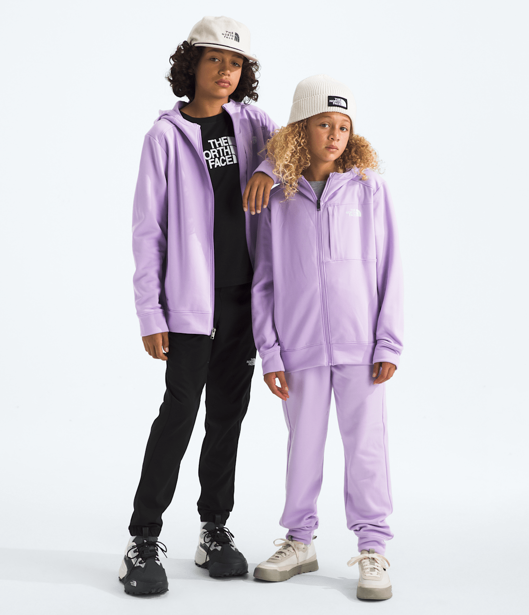 The North Face Boys’ & Girls’ TNF™ Performance Fleece Full-Zip Hooded Jacket