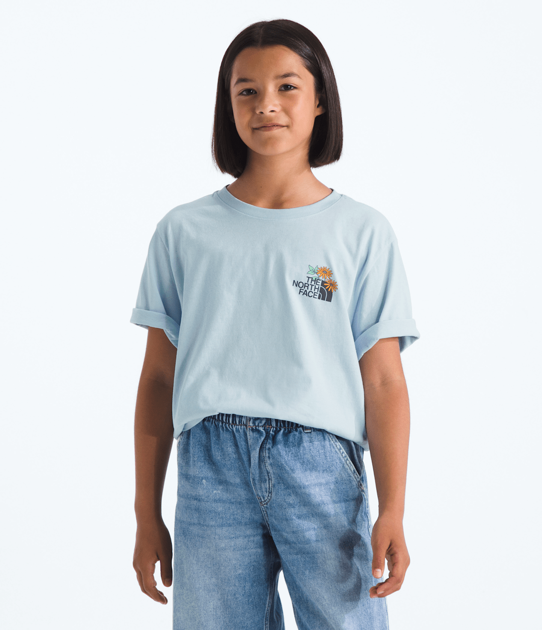 The North Face Boys’ & Girls’ Evolution Flora Short-Sleeve Tee—Graphic
