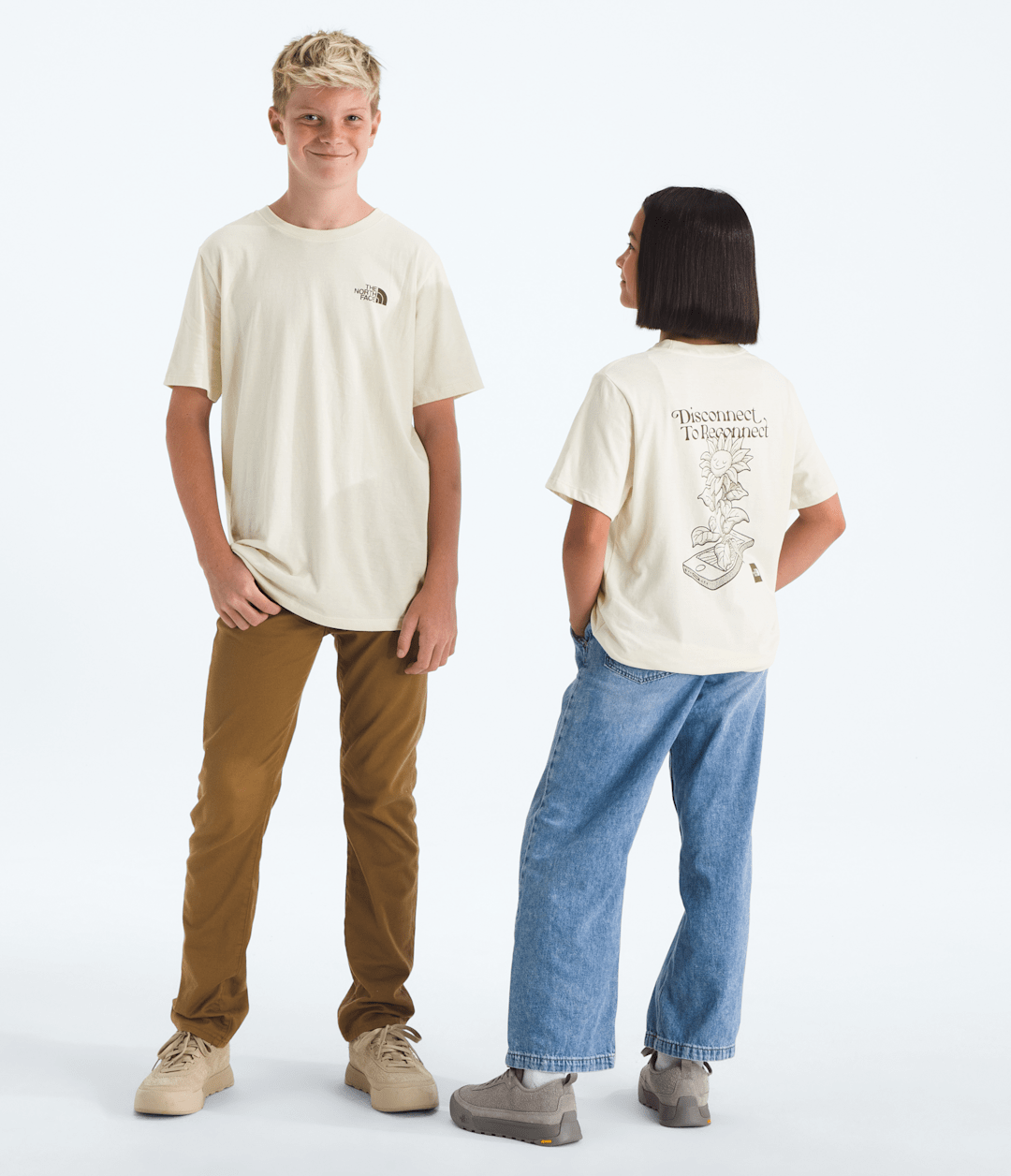 The North Face Boys’ & Girls’ Evolution Disconnect Short-Sleeve Tee—Graphic