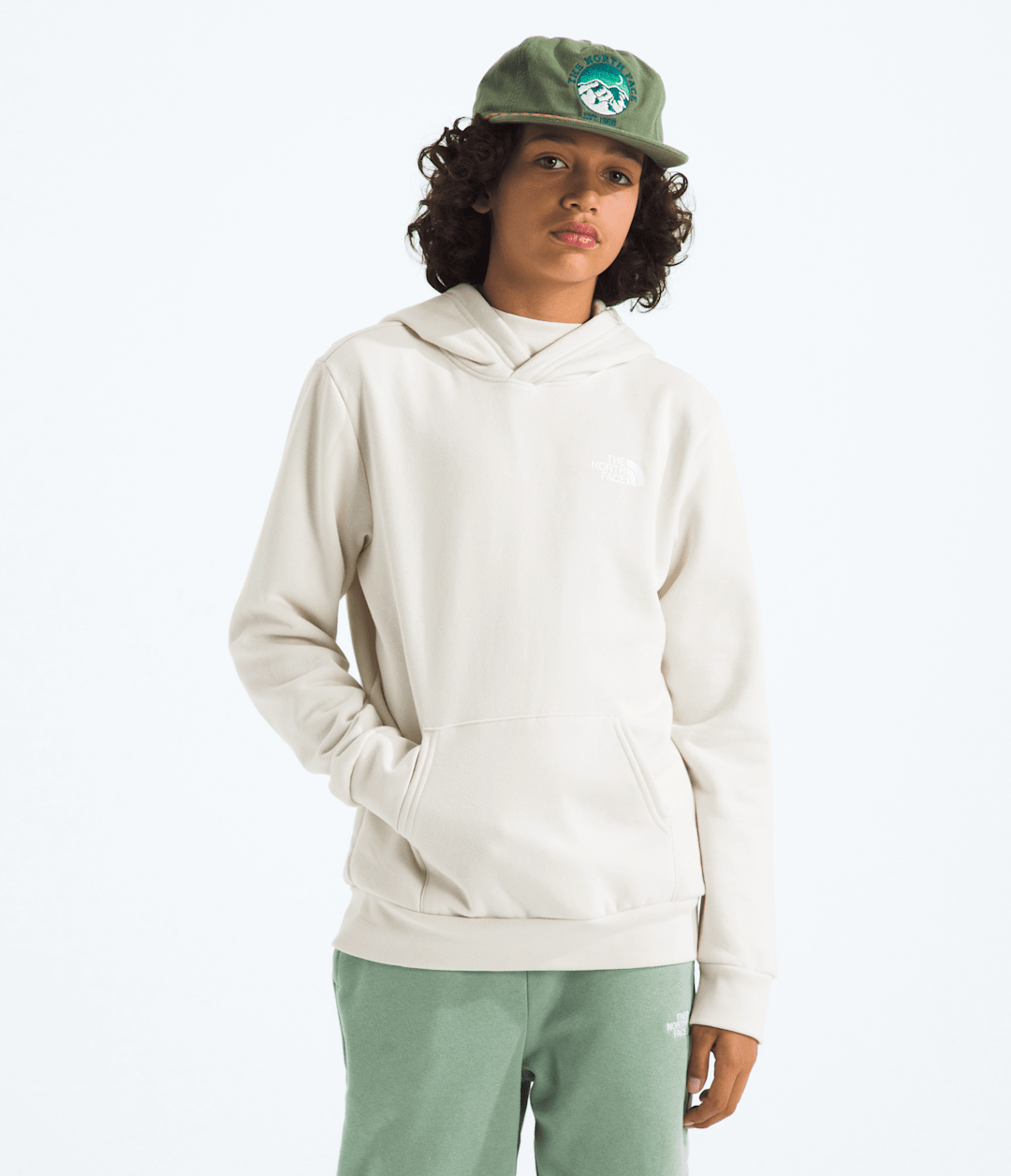 The North Face Boys’ & Girls’ Evolution Box NSE Pullover Hoodie—Graphic