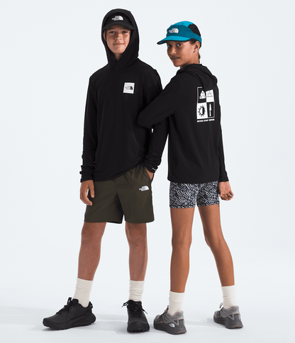 The North Face Boys’ & Girls’ Adventure Long-Sleeve Hoodie—Graphic