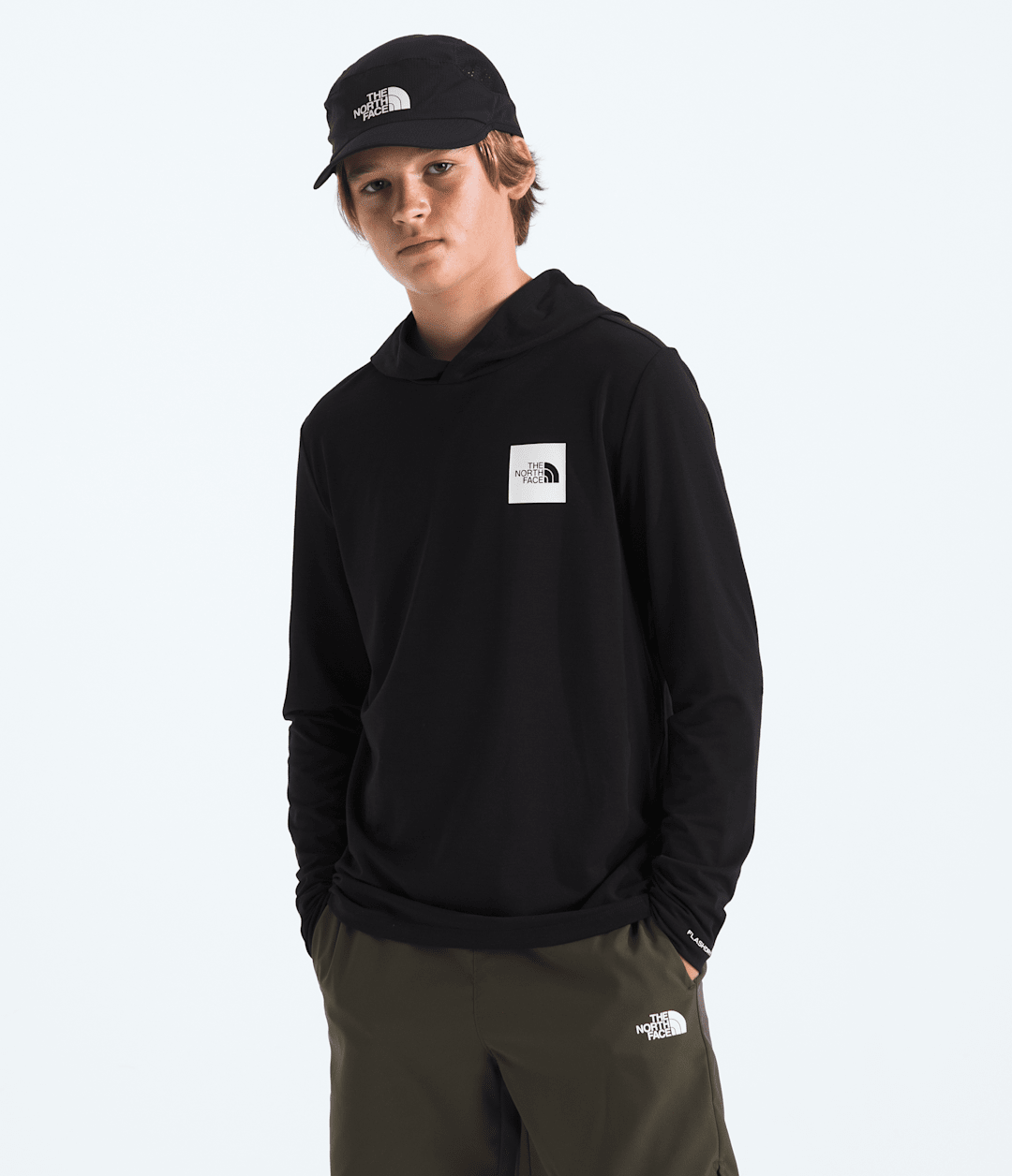 The North Face Boys’ & Girls’ Adventure Long-Sleeve Hoodie—Graphic