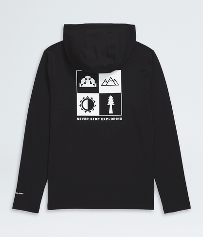 The North Face Boys’ & Girls’ Adventure Long-Sleeve Hoodie—Graphic