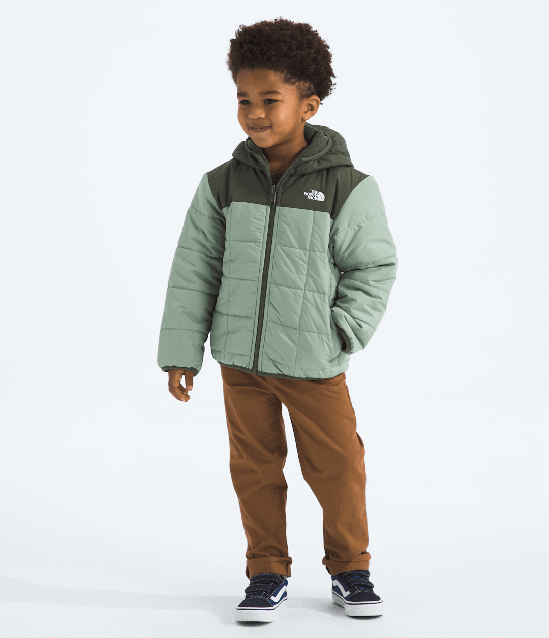 The North Face Kids’ Reversible Shasta Full-Zip Hooded Jacket