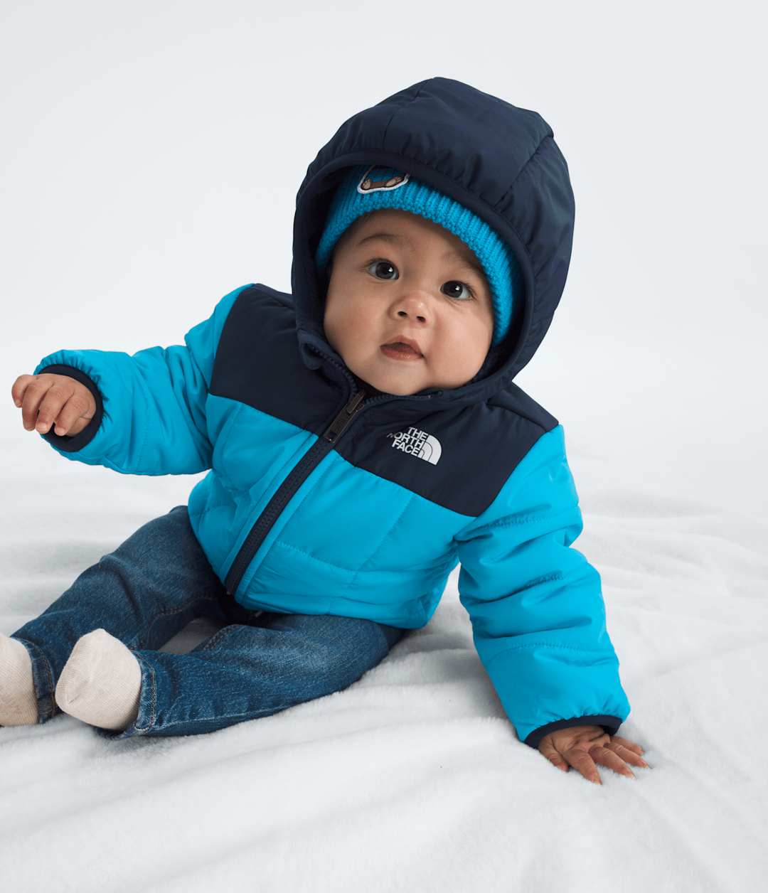 The North Face Baby Boys’ Reversible Shasta Full-Zip Hooded Jacket