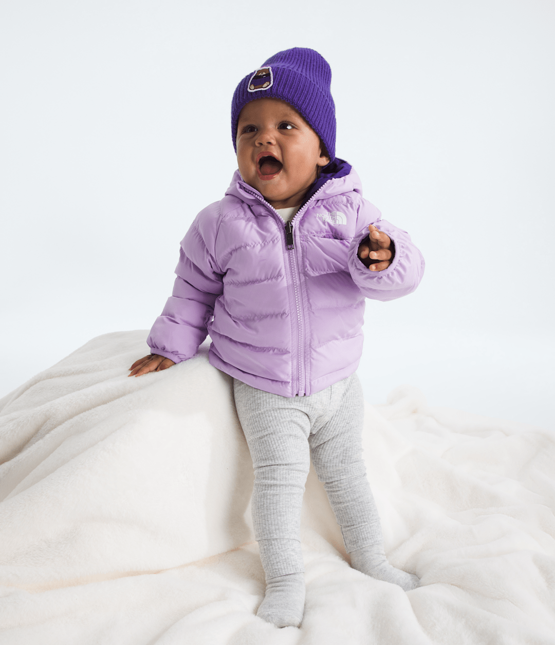 The North Face Baby Reversible Perrito Hooded Jacket
