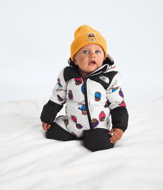 The North Face Baby 1996 Retro Nuptse One-Piece—Print