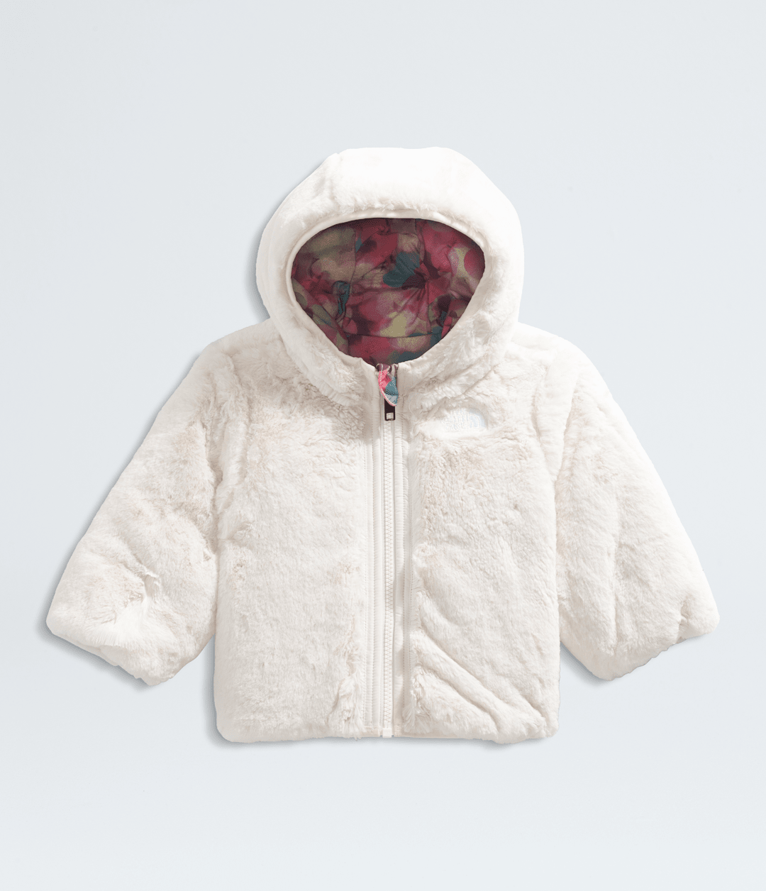 The North Face Baby Girls’ Reversible Shasta Full-Zip Hooded Jacket—Print