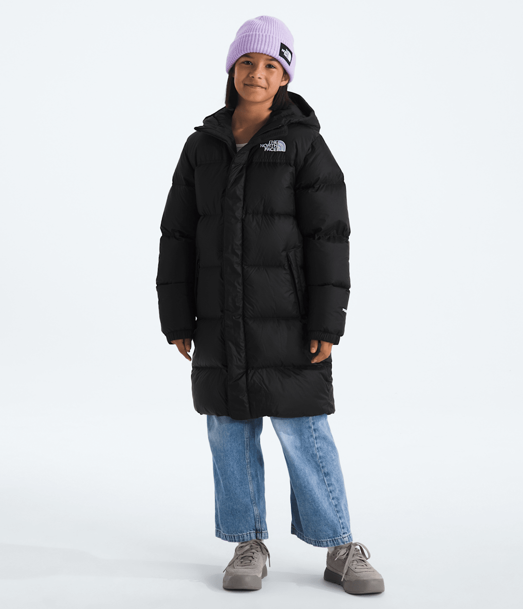The North Face Boys’ & Girls’ Nuptse Long Parka