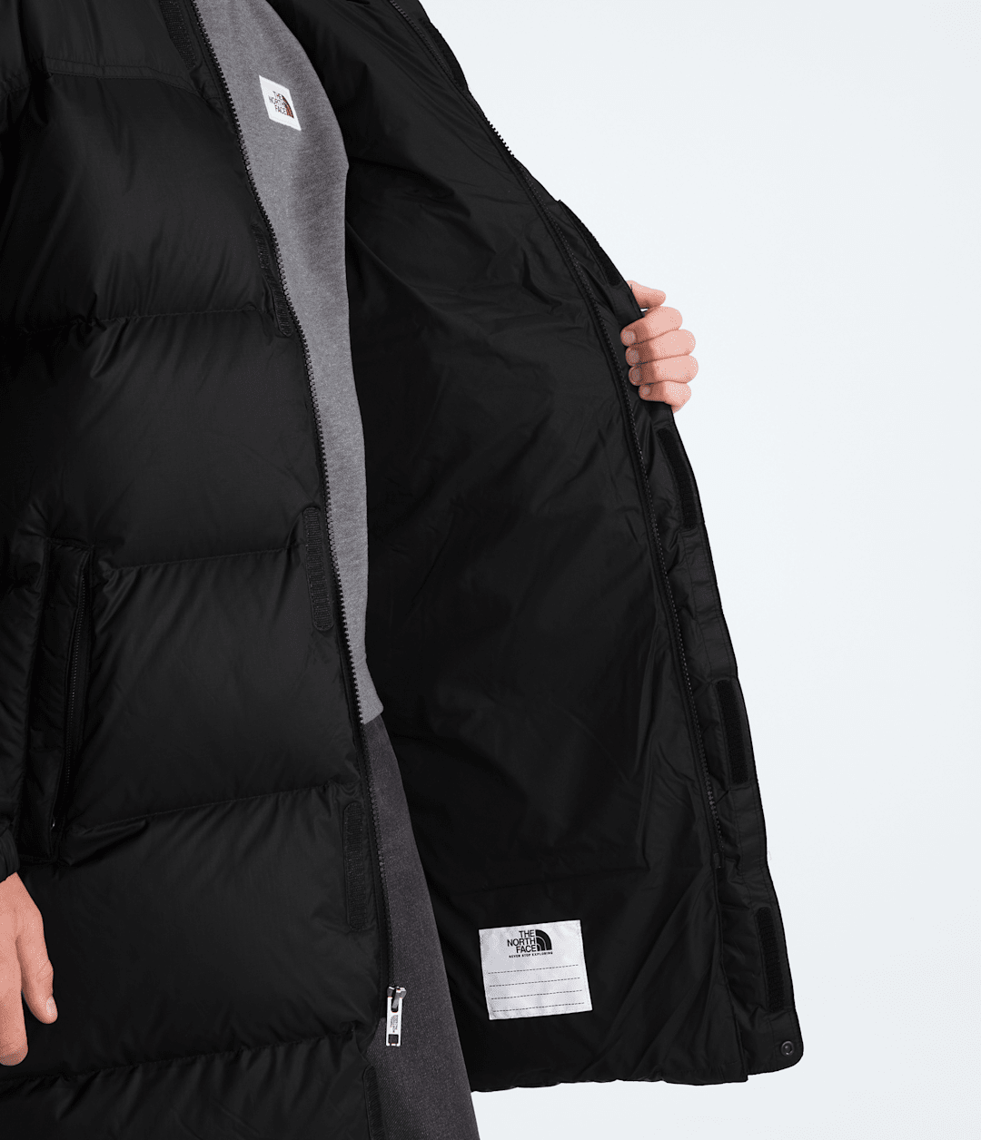 The North Face Boys’ & Girls’ Nuptse Long Parka