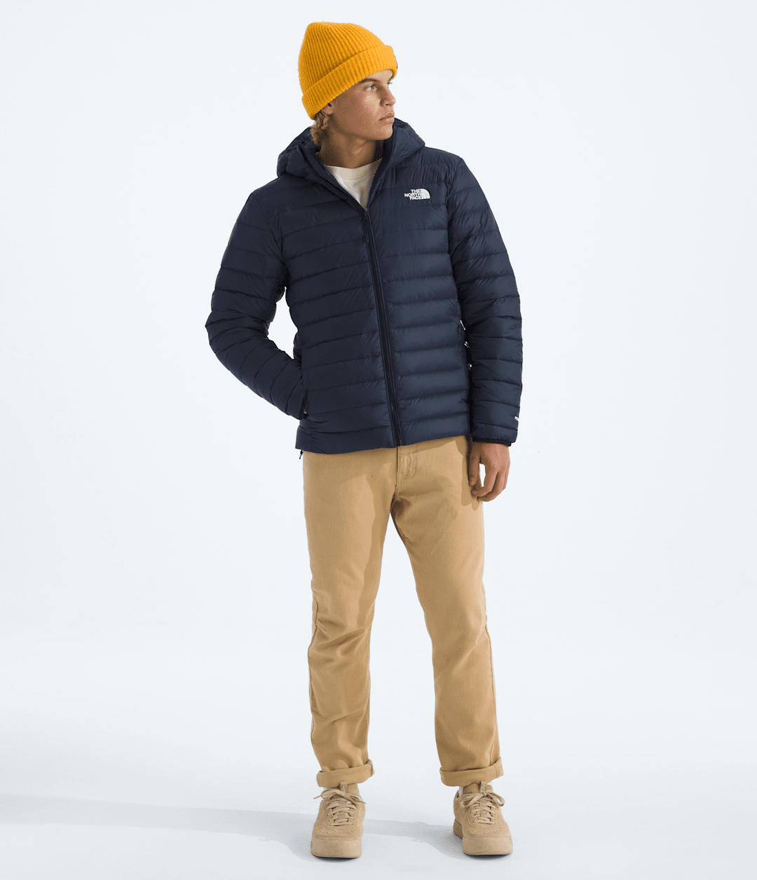 The North Face Men’s Classic Down Hooded Jacket
