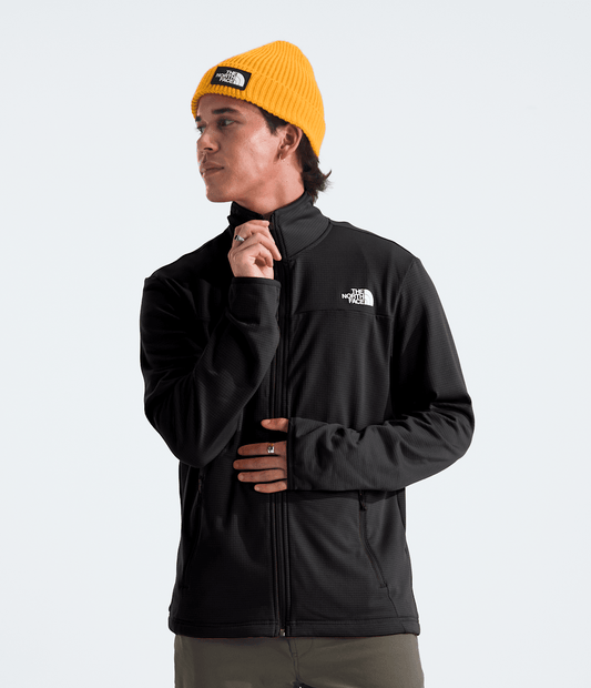 The North Face Men’s Cedar Trail Grid Fleece Full-Zip Jacket