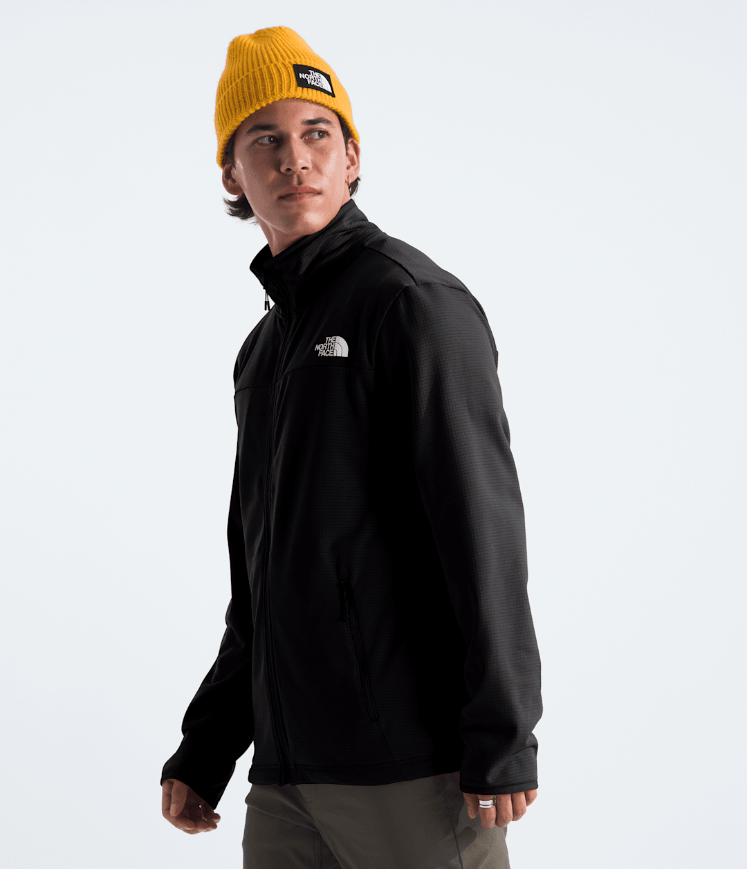 The North Face Men’s Cedar Trail Grid Fleece Full-Zip Jacket