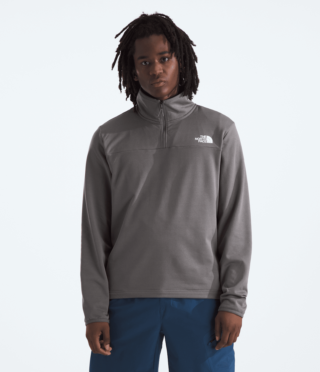 The North Face Men’s Cedar Trail Grid Fleece ¼-Zip