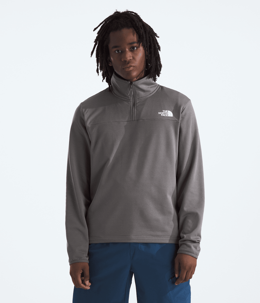 The North Face Men’s Cedar Trail Grid Fleece ¼-Zip