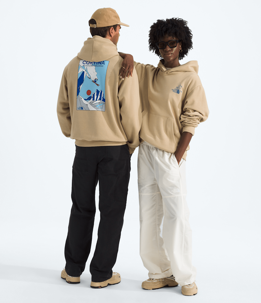 The North Face Unisex Mountain Celebration Relaxed Hoodie—Graphic