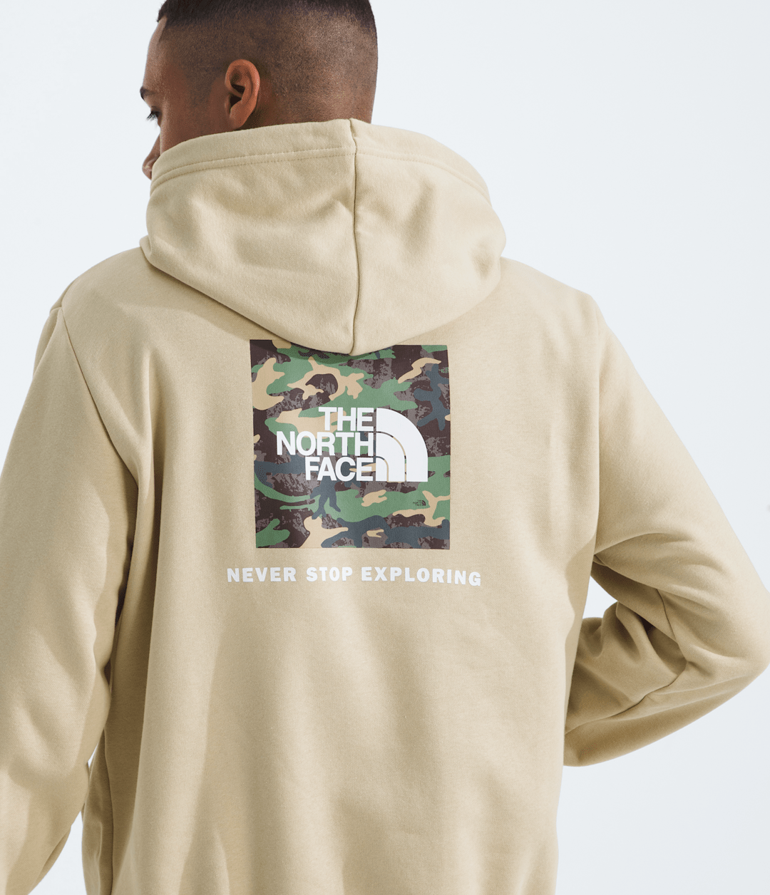 The North Face Men’s Evolution Box Camo Fill Hoodie—Graphic