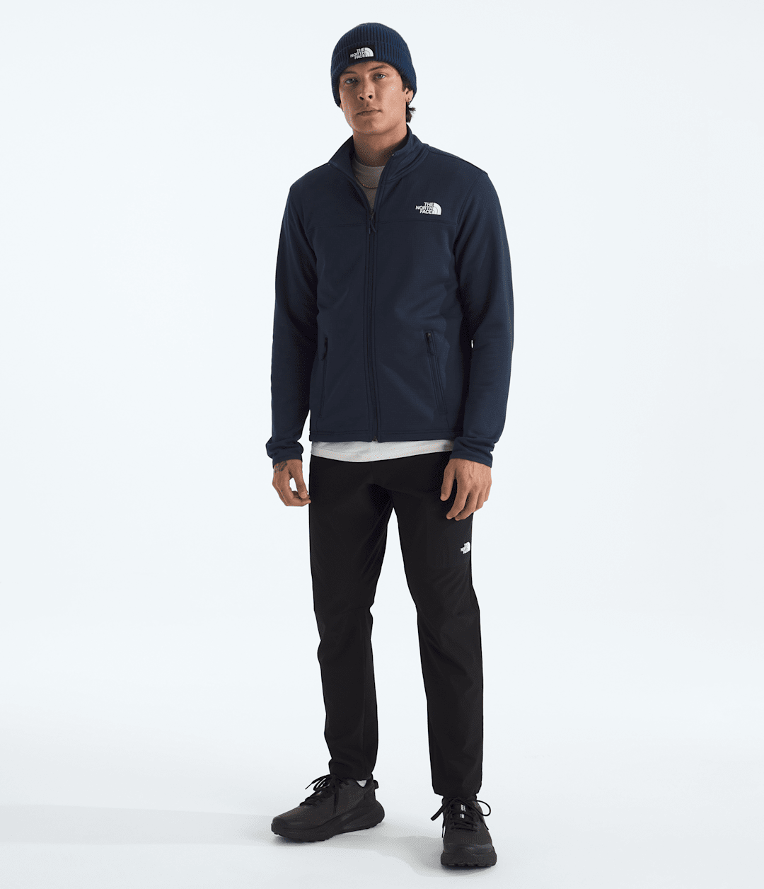 The North Face Men’s Cedar Trail Grid Fleece Full-Zip Jacket