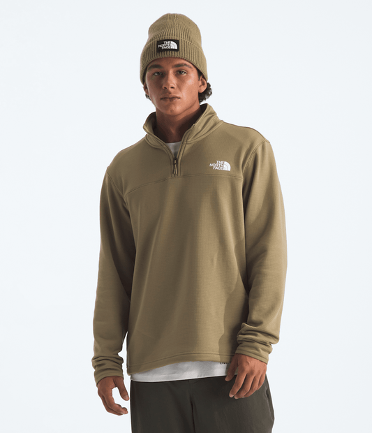 The North Face Men’s Cedar Trail Grid Fleece ¼-Zip
