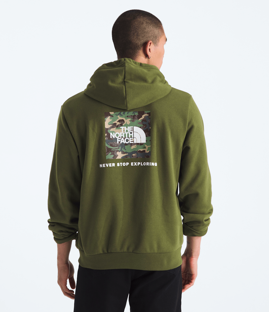 The North Face Men’s Evolution Box Camo Fill Hoodie—Graphic
