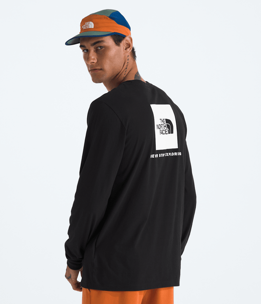 The North Face Men’s Evolution Box NSE Regular Long-Sleeve Tee