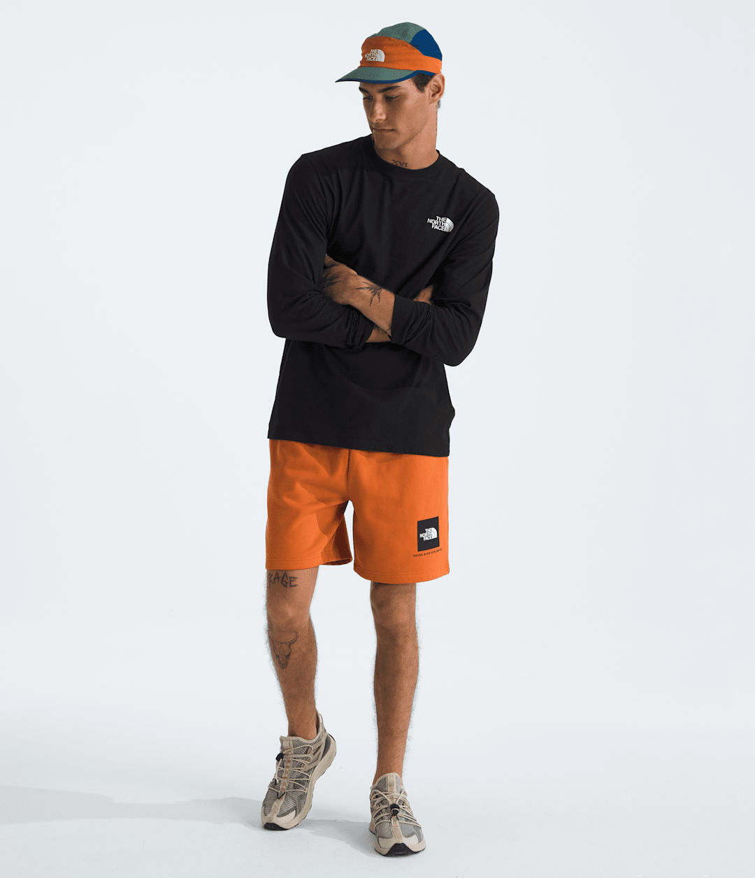 The North Face Men’s Evolution Box NSE Regular Long-Sleeve Tee