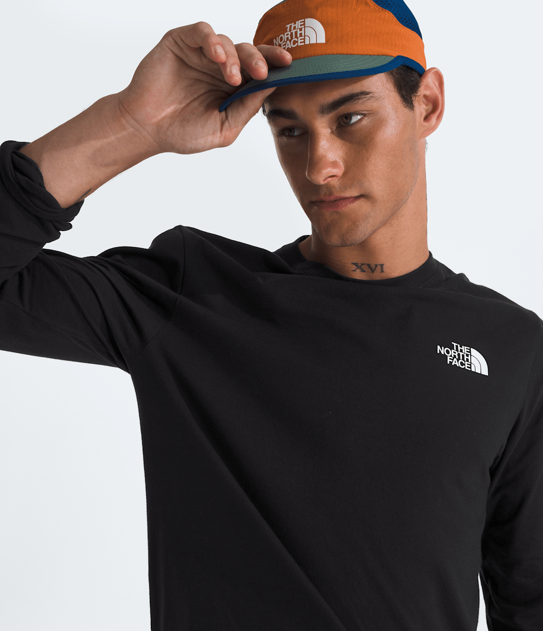 The North Face Men’s Evolution Box NSE Regular Long-Sleeve Tee