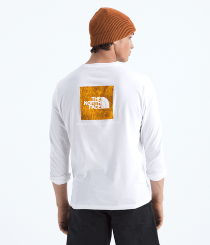 The North Face Men’s Evolution Regenerative Ink Box NSE Long-Sleeve Tee—Graphic