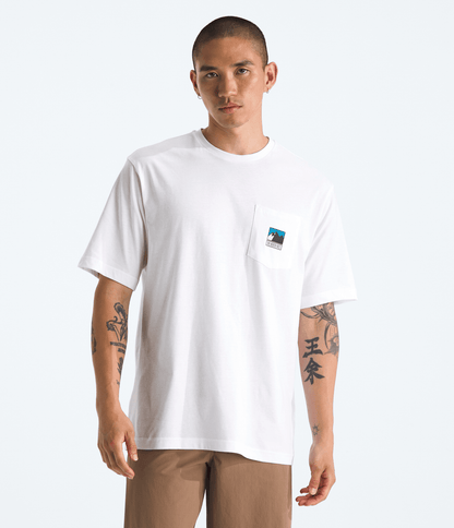 The North Face Men's Mountain Logo Relaxed Pocket Tee