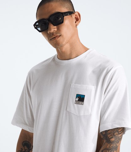 The North Face Men's Mountain Logo Relaxed Pocket Tee