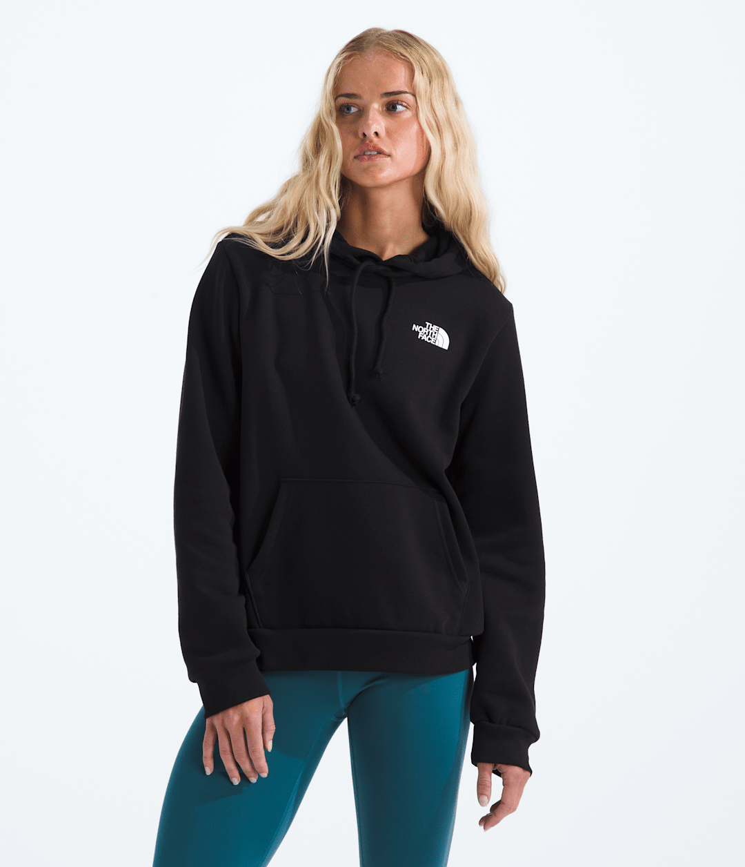 The North Face Women’s Evolution Box NSE Fill Hoodie—Graphic