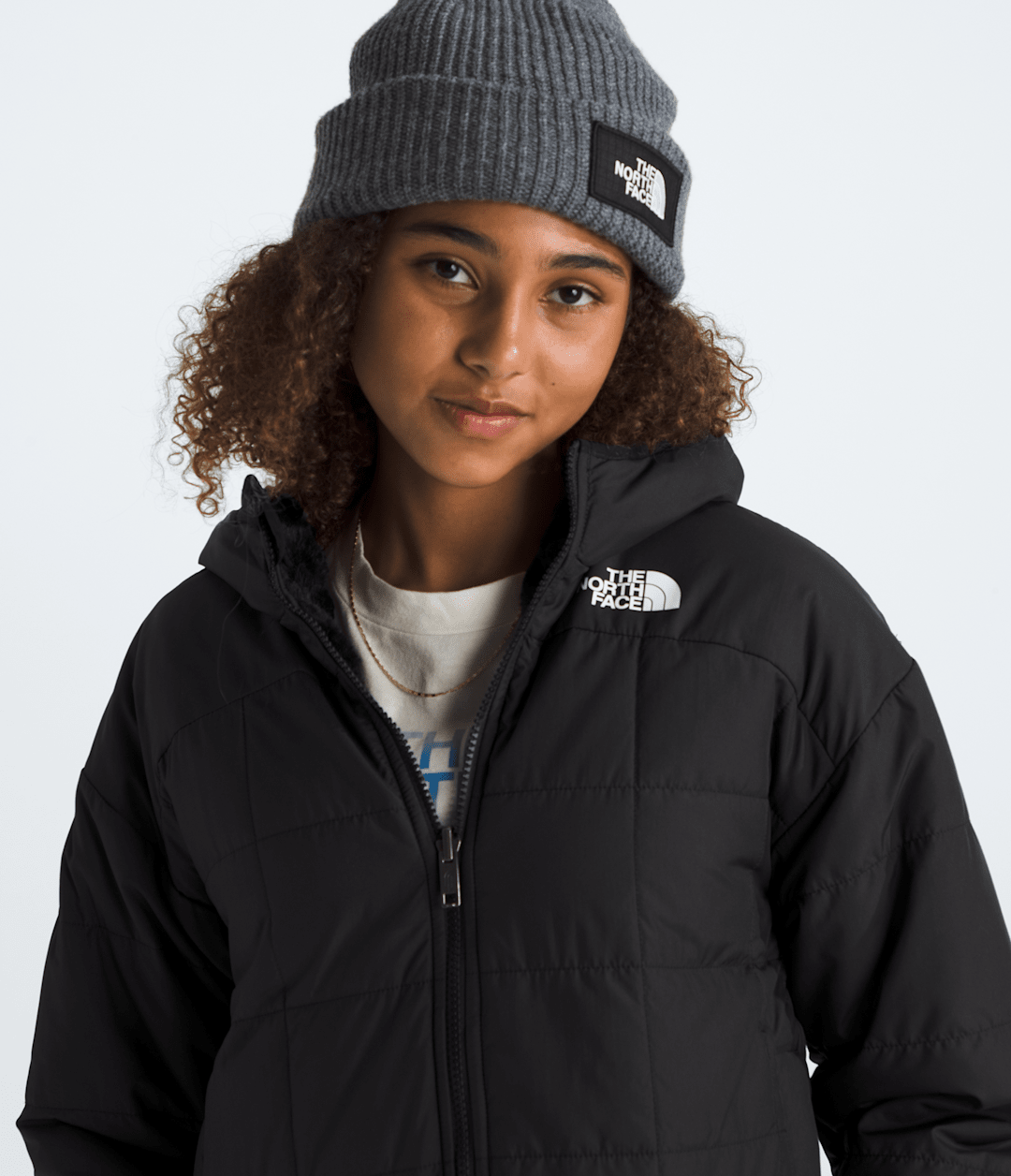 The North Face Girls’ Reversible Shasta Short Parka