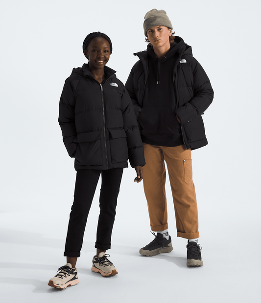 The North Face Boys’ & Girls’ North Down Fleece-Lined Short Parka