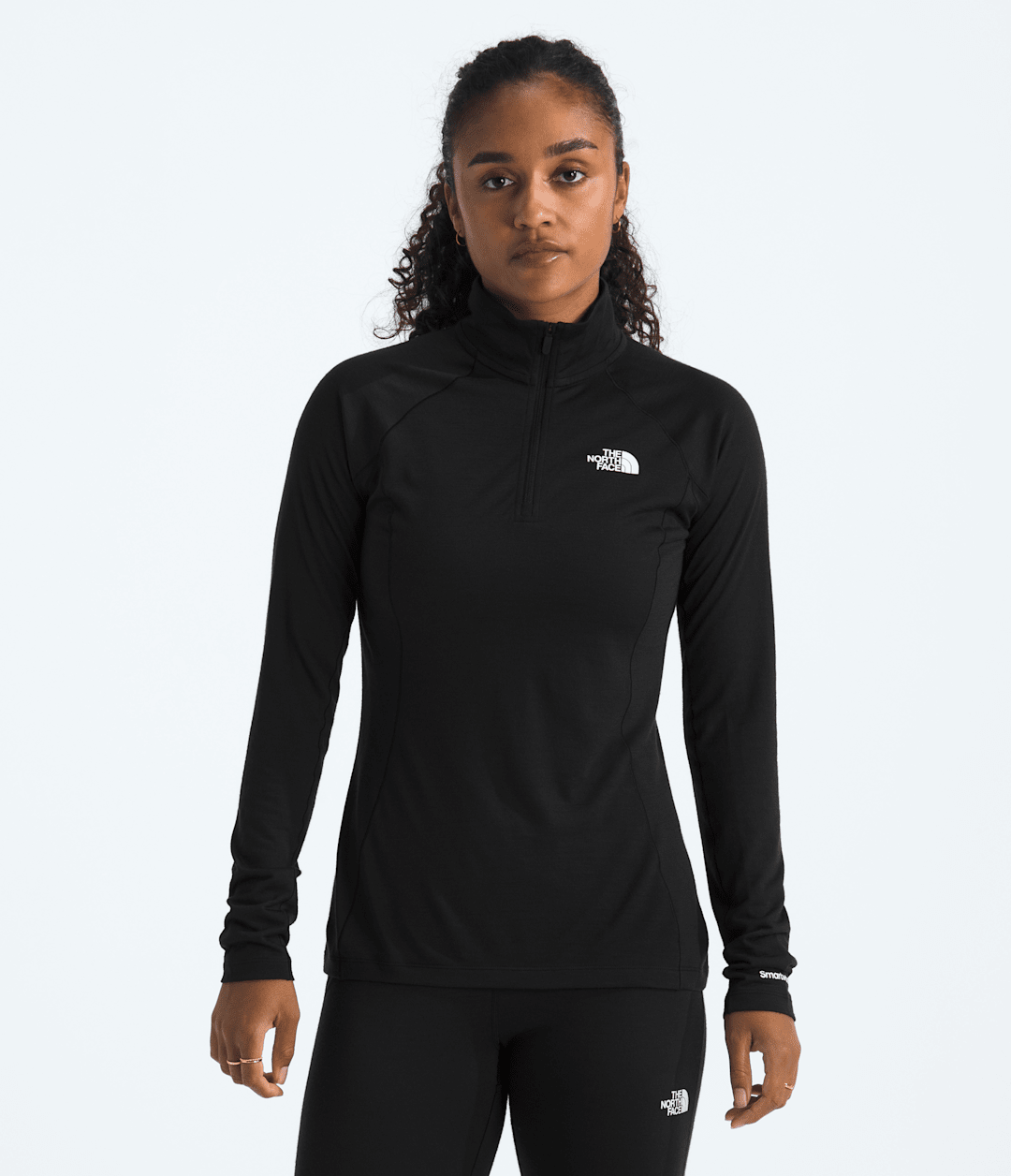 The North Face TNF X Smartwool Women’s Merino Blend 150 Long-Sleeve ¼-Zip
