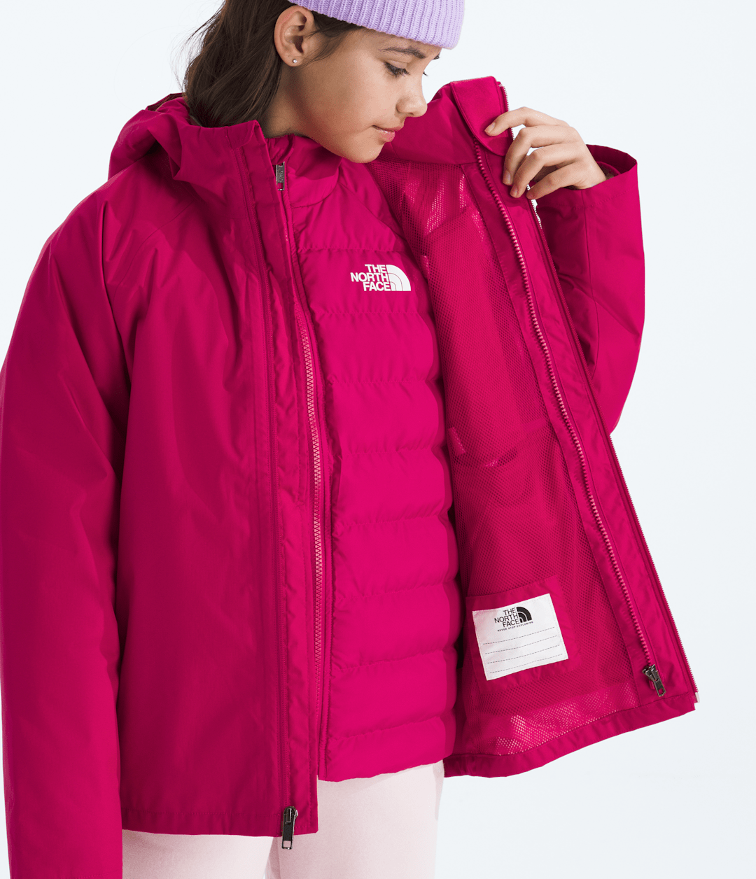 The North Face Boys’ & Girls’ Perrito 4-N-1 Hooded Jacket