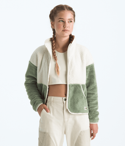 The North Face Girls’ Cabin Fleece Full-Zip Jacket