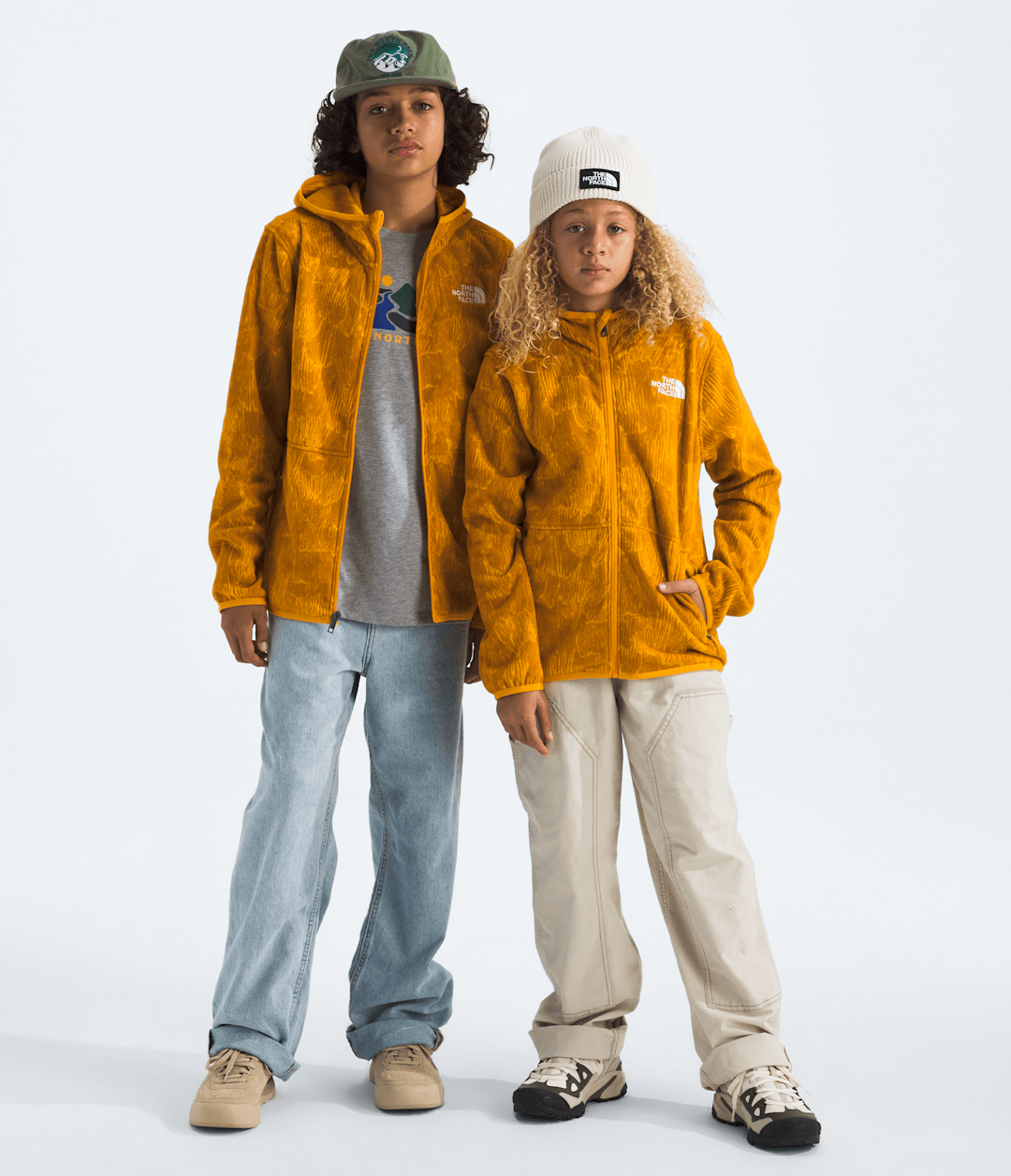 The North Face Boys’ & Girls’ Glacier Full-Zip Hoodie—Print