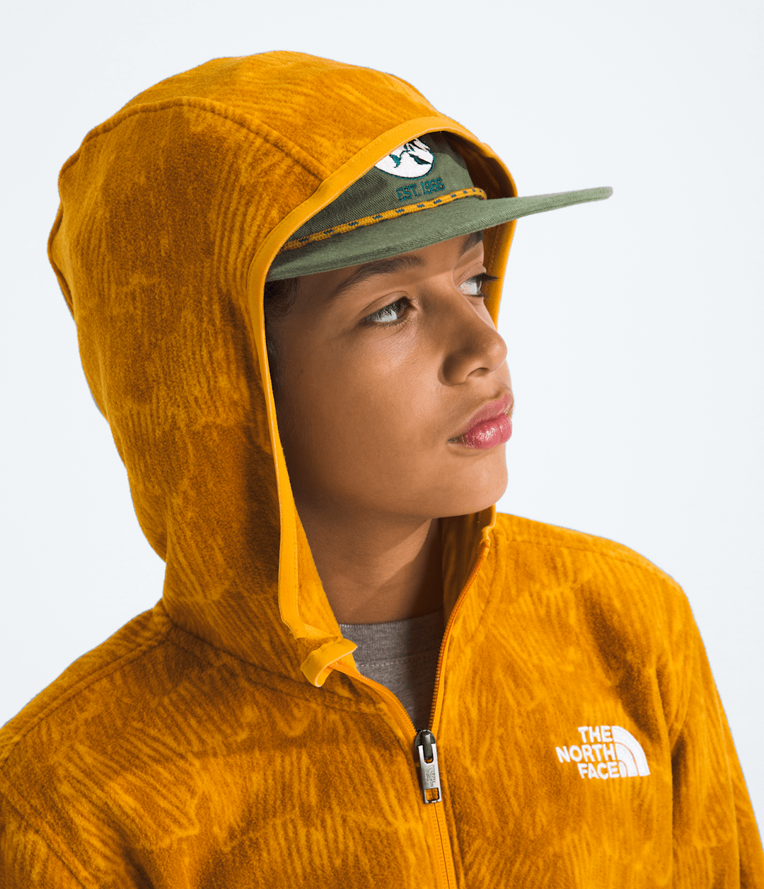 The North Face Boys’ & Girls’ Glacier Full-Zip Hoodie—Print