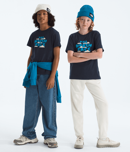 The North Face Boys’ & Girls’ Evolution Bubble Cloud Short-Sleeve Tee—Graphic