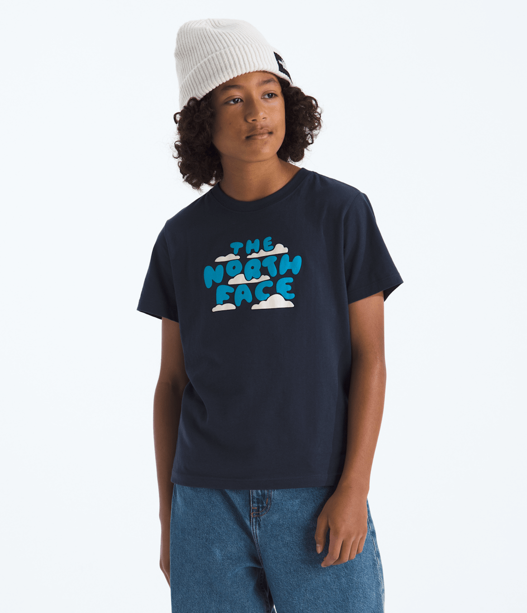 The North Face Boys’ & Girls’ Evolution Bubble Cloud Short-Sleeve Tee—Graphic