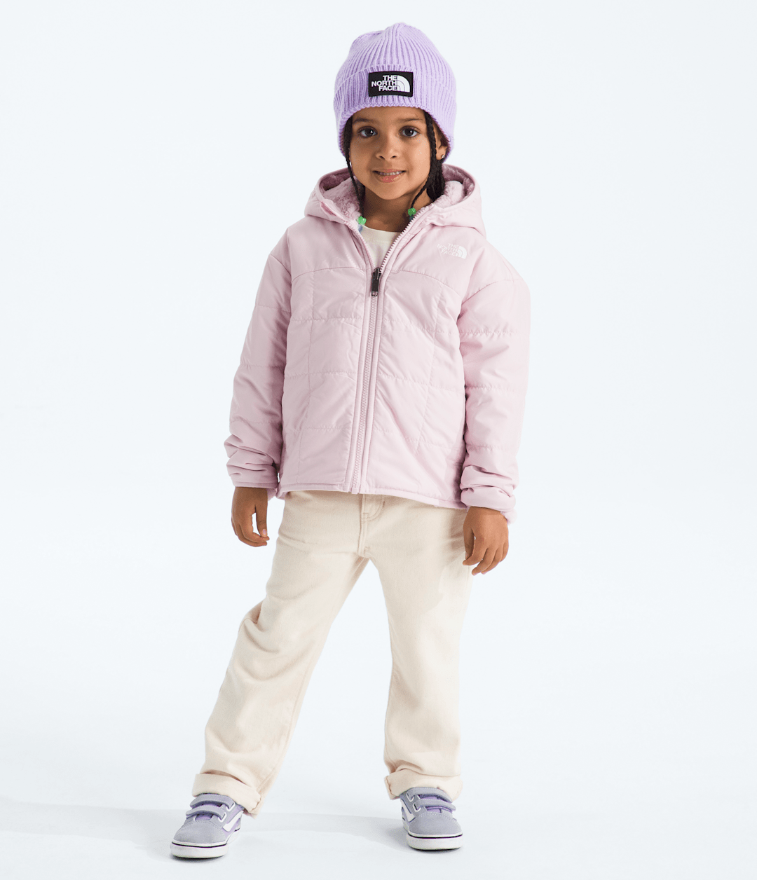 The North Face Girls’ Reversible Shasta Full-Zip Hooded Jacket