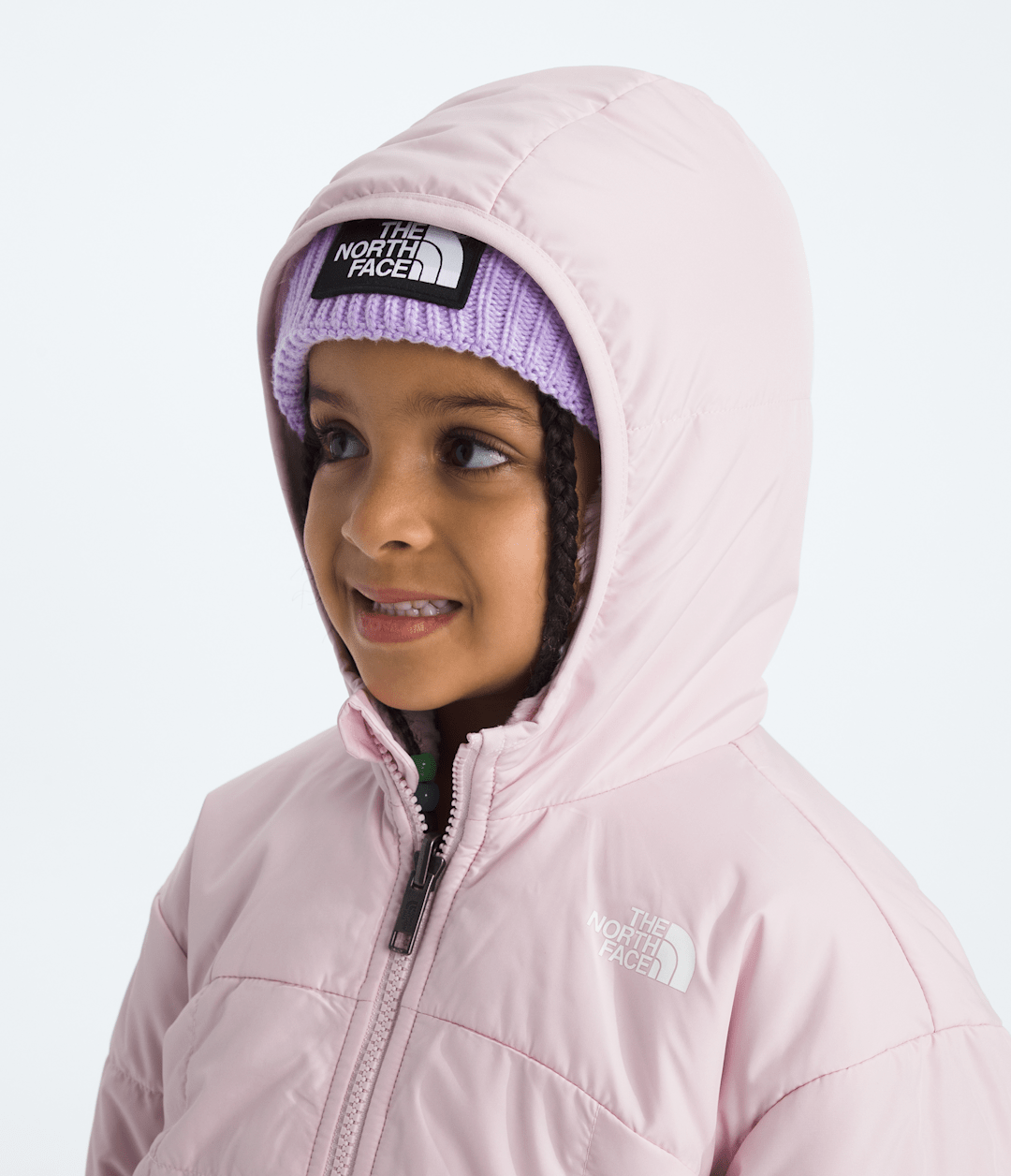 The North Face Girls’ Reversible Shasta Full-Zip Hooded Jacket