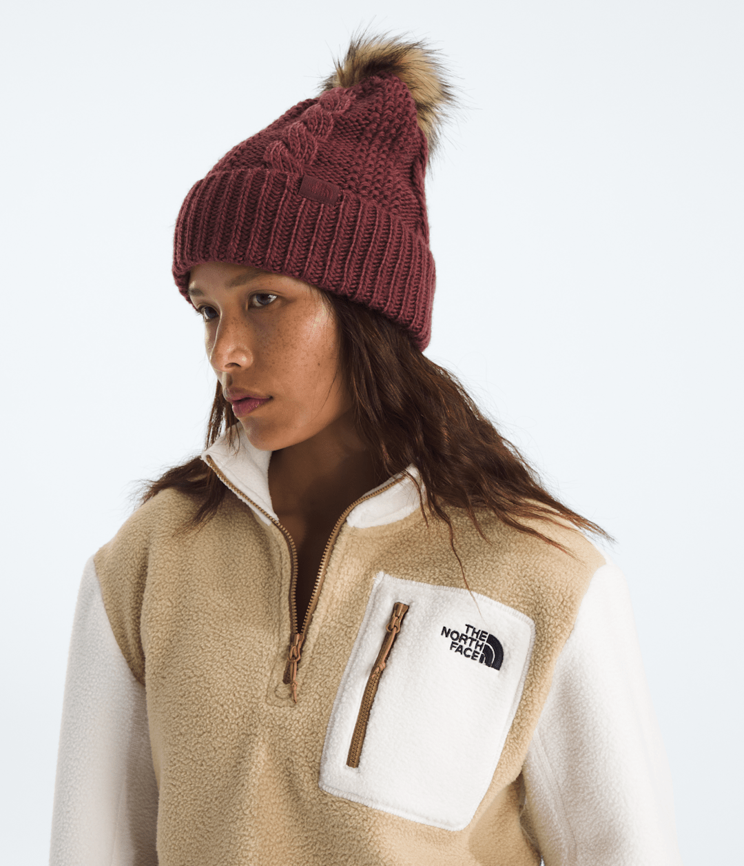 The North Face Women’s Oh Mega Fur Pom Beanie