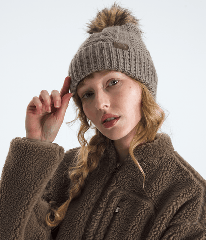 The North Face Women’s Oh Mega Fur Pom Beanie